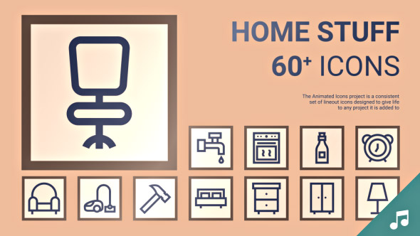Home Stuff - Animated Icons and Elements