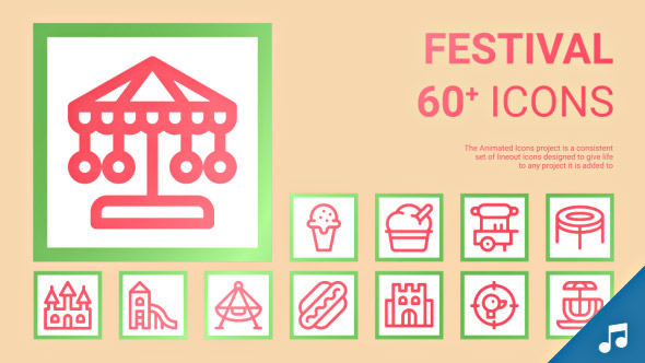 Festival Elements - Animated Pack
