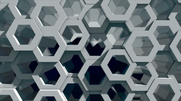 Abstract Background with Honeycomb. Technology Backdrop alt