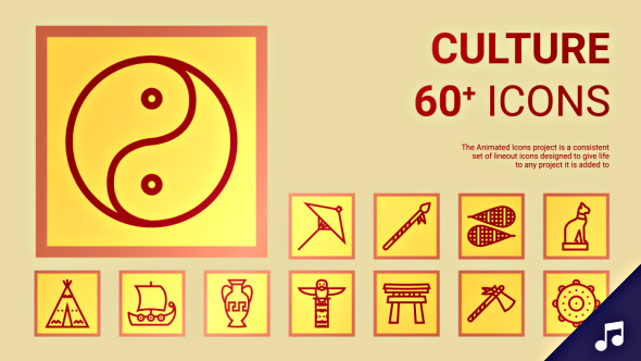 Culture of World Animated Icon Pack