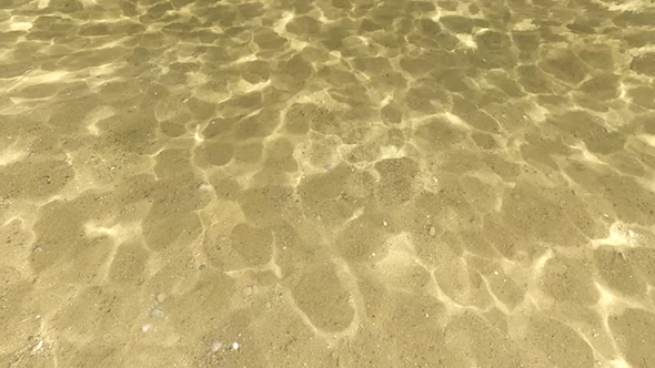 Transparent Water Golden Sand