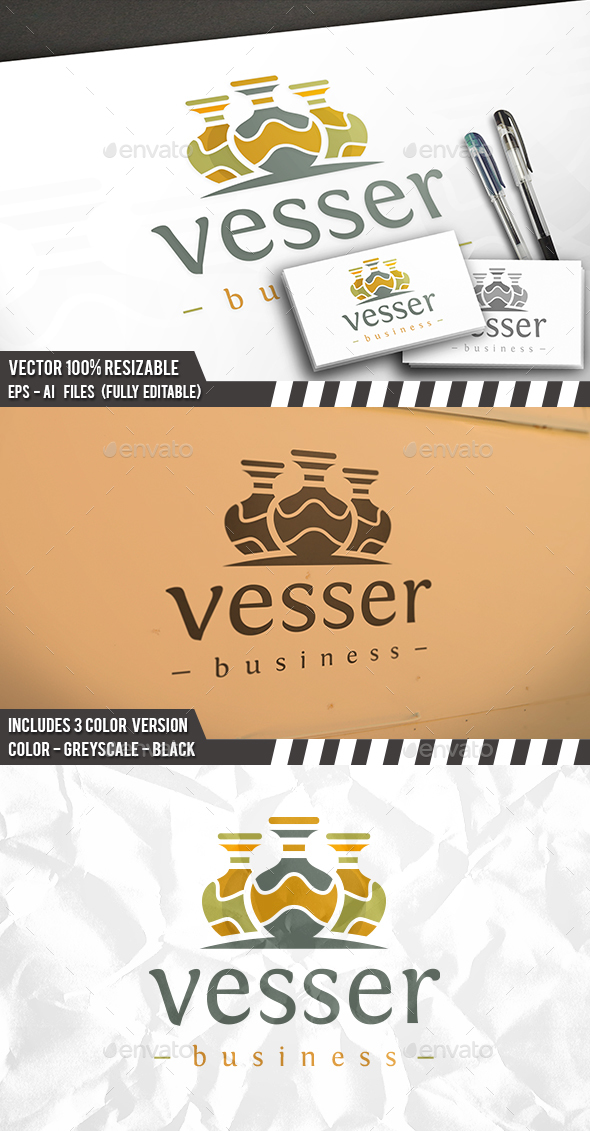 Pot Shop Logo - Objects Logo Templates