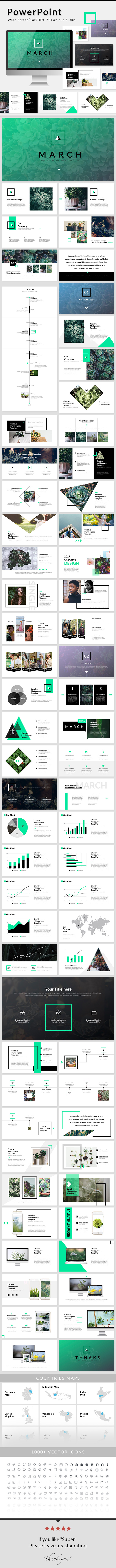 March - PowerPoint Presentation Template - Creative PowerPoint Templates