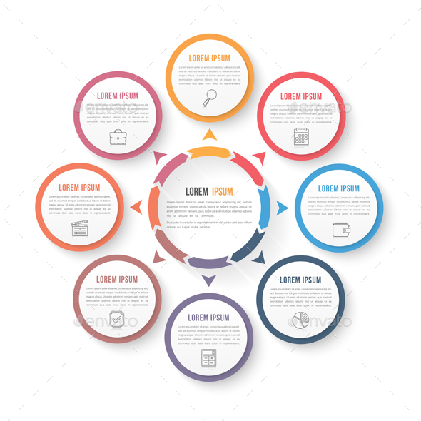 Circle Infographics - Infographics