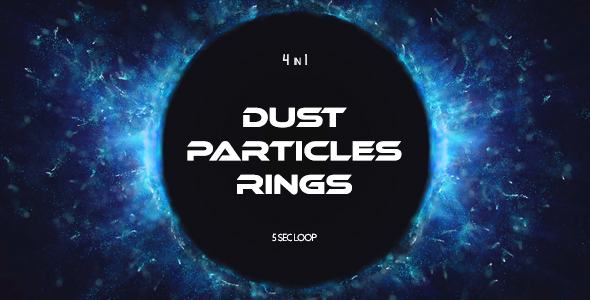 Dust Particles Rings