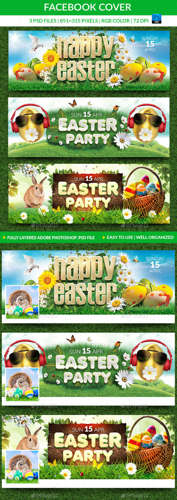 Easter Facebook Covers - Facebook Timeline Covers Social Media