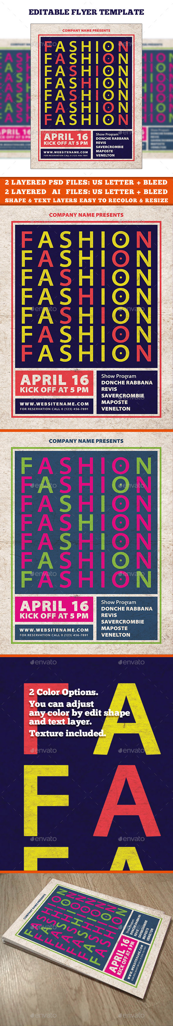 Fashion Flyer Template - Events Flyers