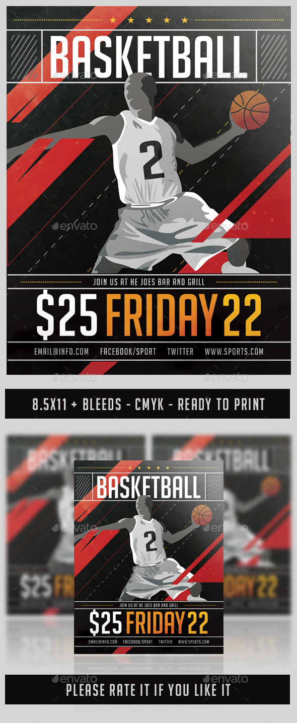 Basketball Poster - Sports Events