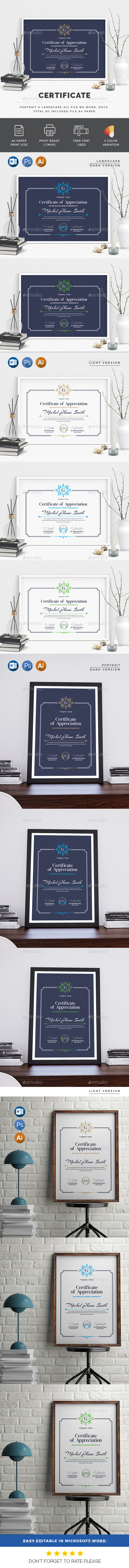 Certificate - Certificates Stationery