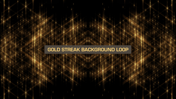 Gold Streak Background Loop
