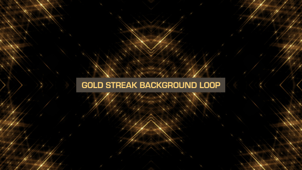 Gold Streak Background Loop 3