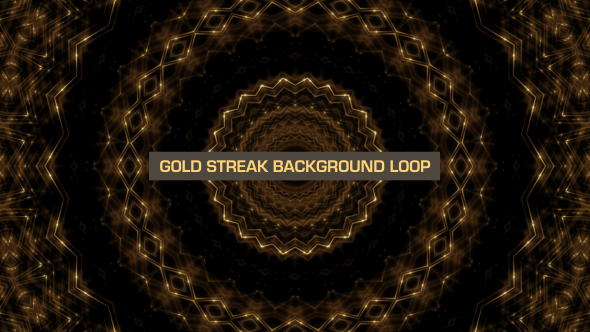 Gold Streak Background Loop 4