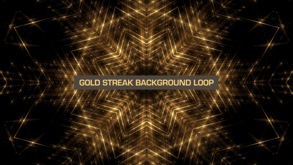 Gold Streak Background Loop 5