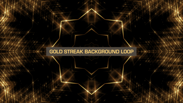 Gold Streak Background Loop 6