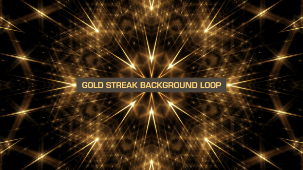 Gold Streak Background Loop 7