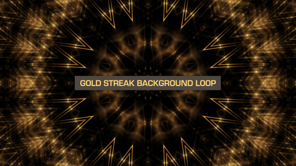 Gold Streak Background Loop 8