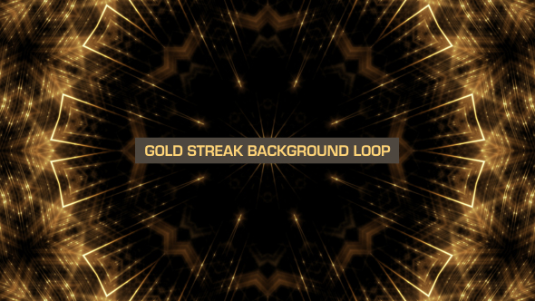 Gold Streak Background Loop 9