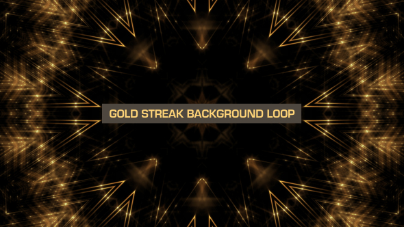 Gold Streak Background Loop 10