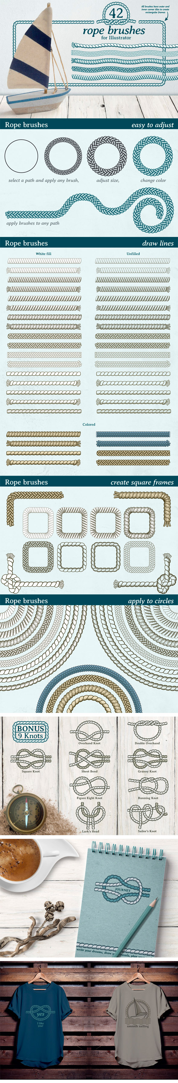 Rope Brushes - Miscellaneous Brushes