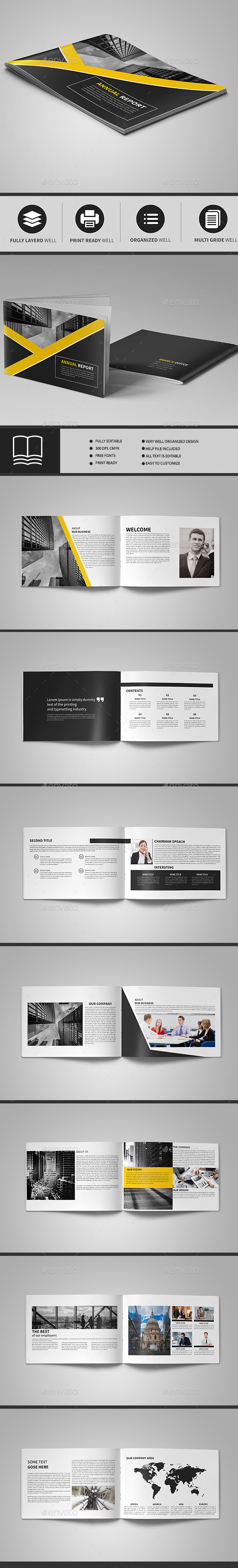 brochure 16 page - Brochures Print Templates
