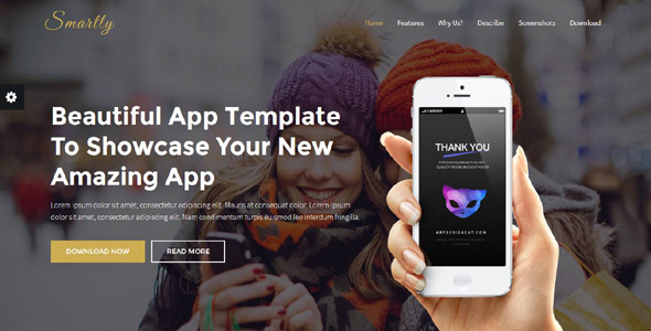 Smartly - App - ThemeForest 19570519