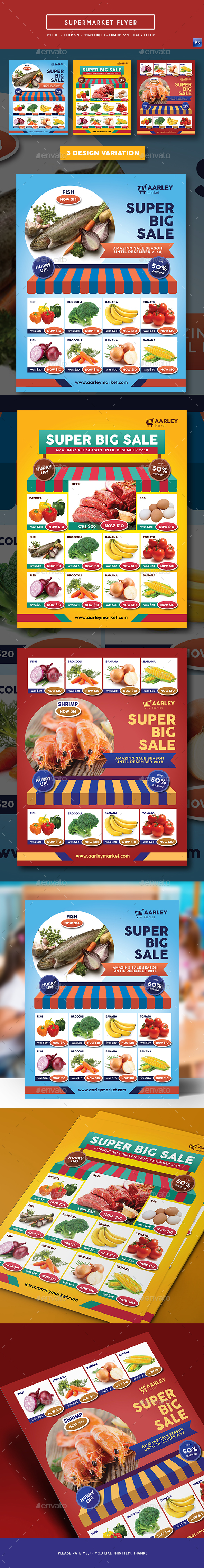 Supermarket / Product Promotion Flyer - Commerce Flyers