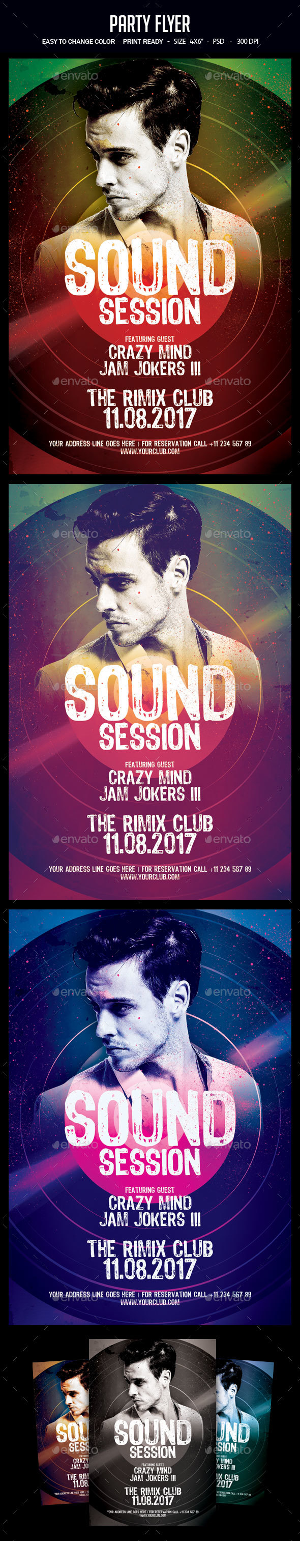 Party Flyer - Clubs & Parties Events