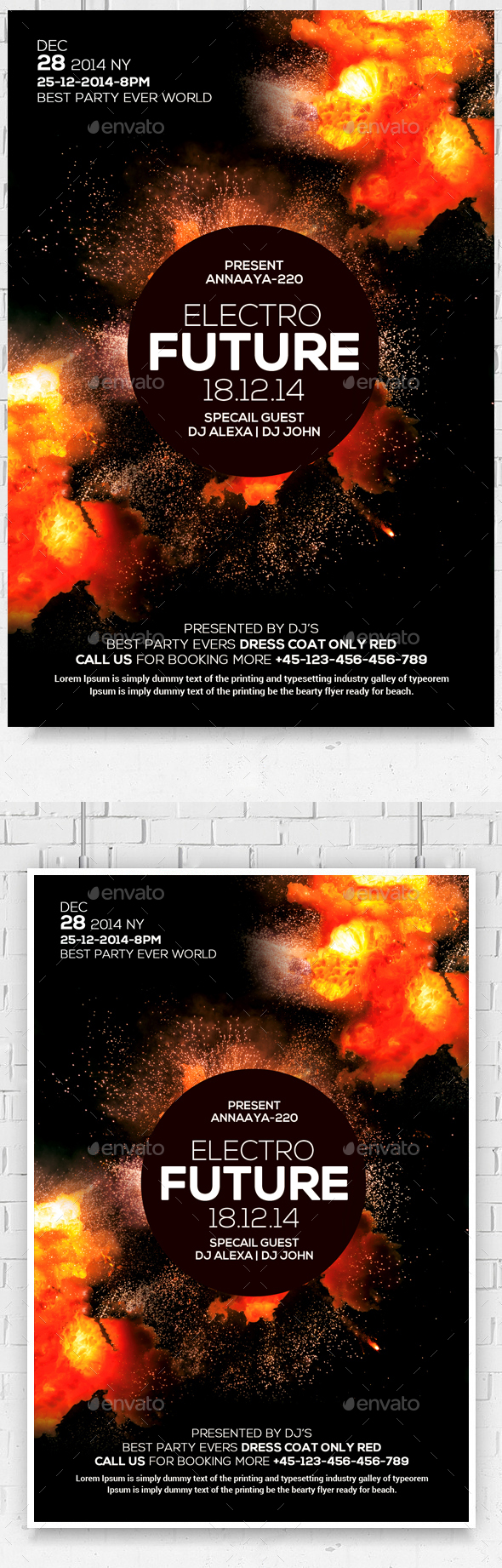 Future Sounds Flyer - Clubs & Parties Events
