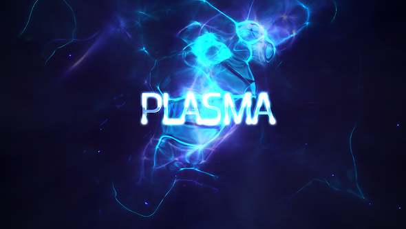 Power Light Plasma Titles 4K After Effects AE Template