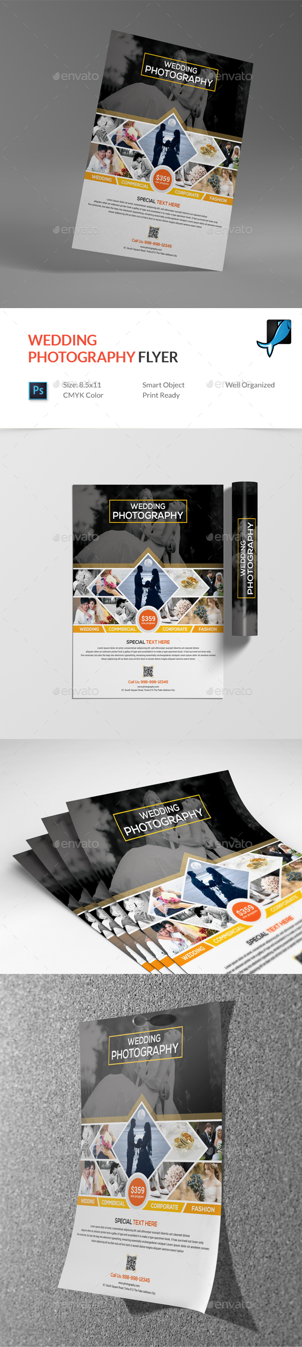 Wedding Photography Flyer - Corporate Flyers