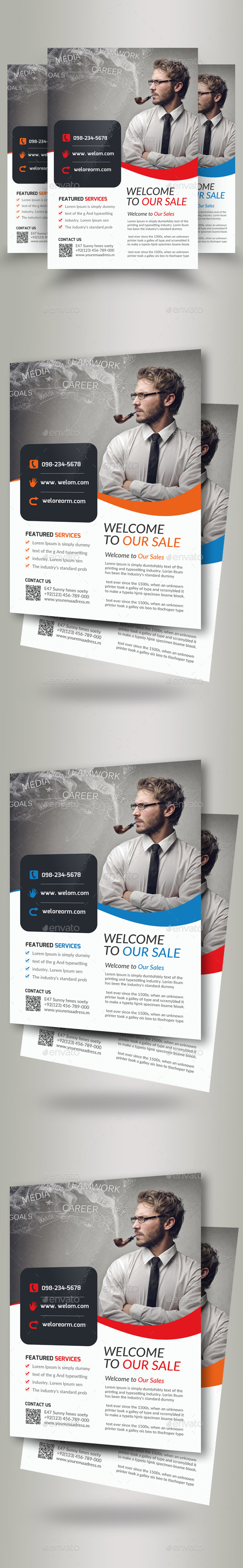 Business Analyst Flyer Template - Corporate Flyers