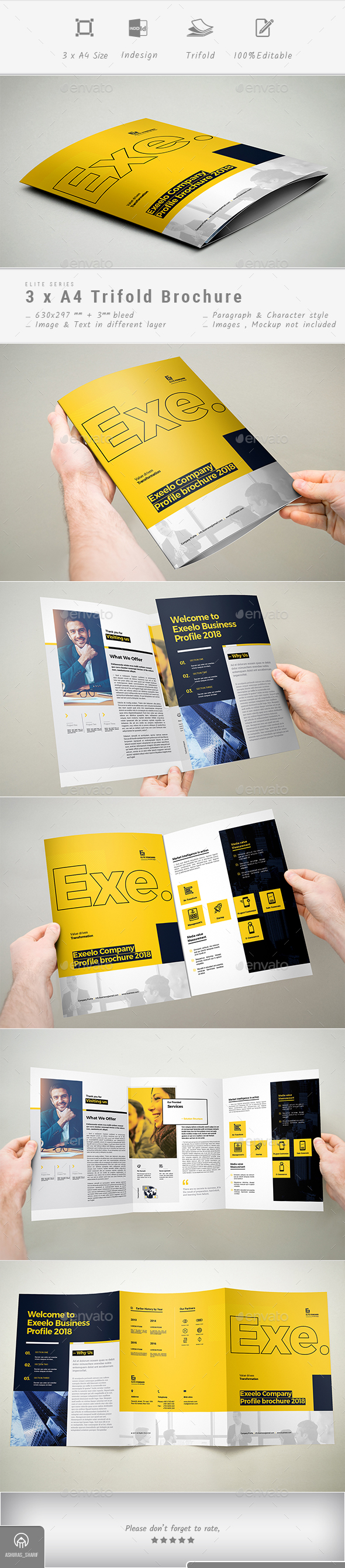 Trifold Brochure - Corporate Brochures