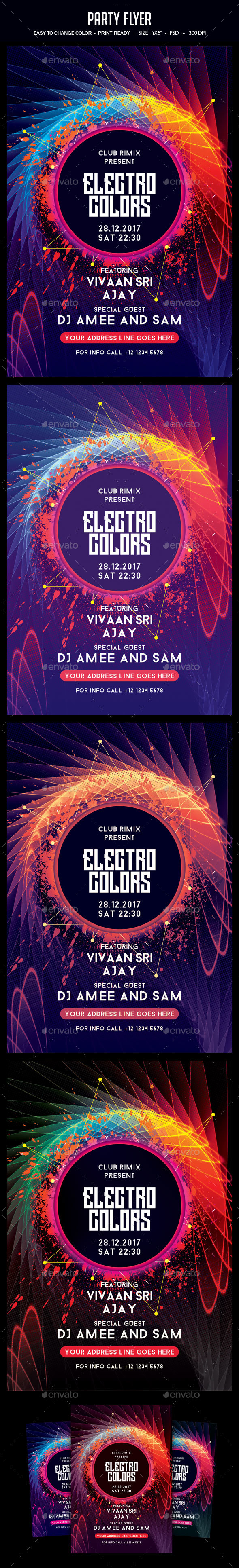 Party Flyer - Clubs & Parties Events