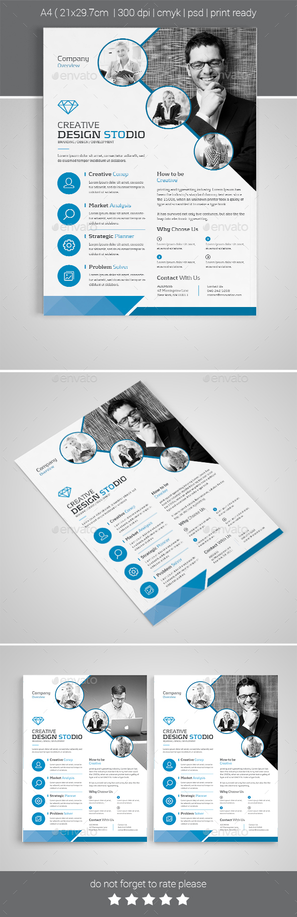 Clean Corporate Flyer - Corporate Flyers