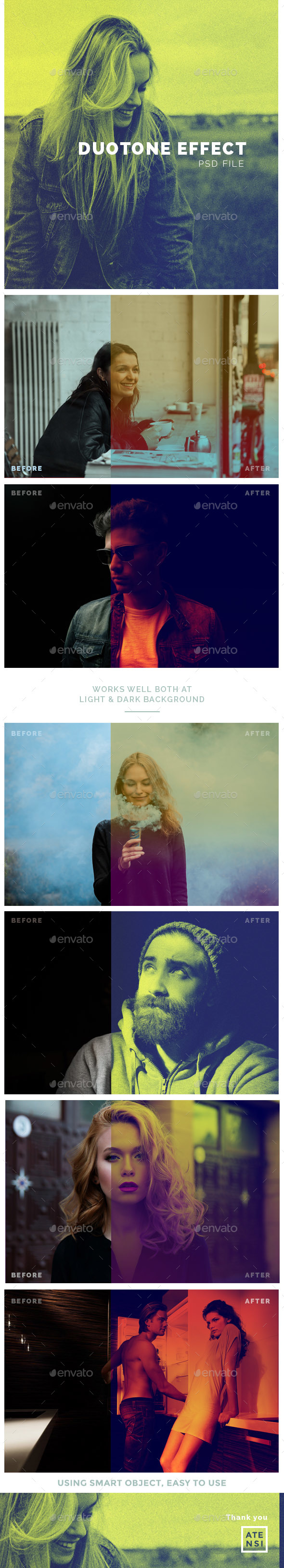 Duotone Photo Effect - Urban Photo Templates