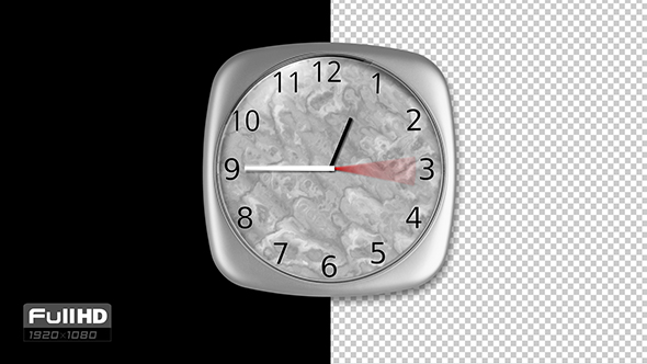 24 Hour Animated Clock