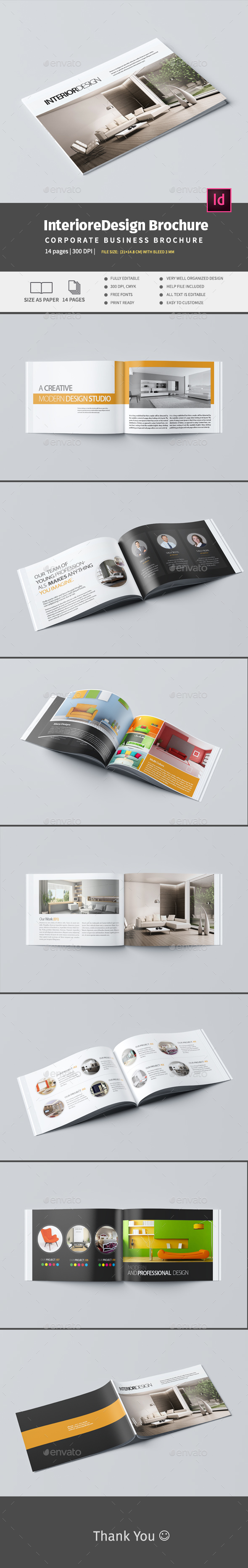 Interiore Design A5 Brochure - Catalogs Brochures