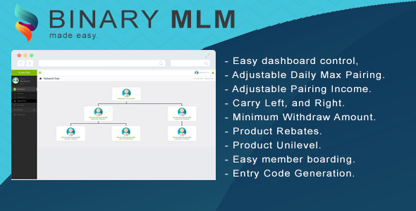 Binary MLM - CodeCanyon Item for Sale