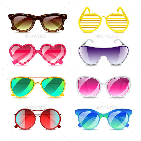 Sunglasses Icons Vector Set - Miscellaneous Vectors