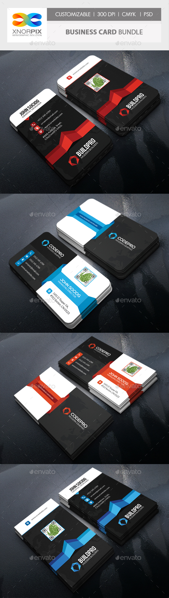 Business Card Bundle - Corporate Business Cards