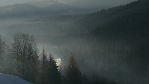 Mountains Winter Landscape alt