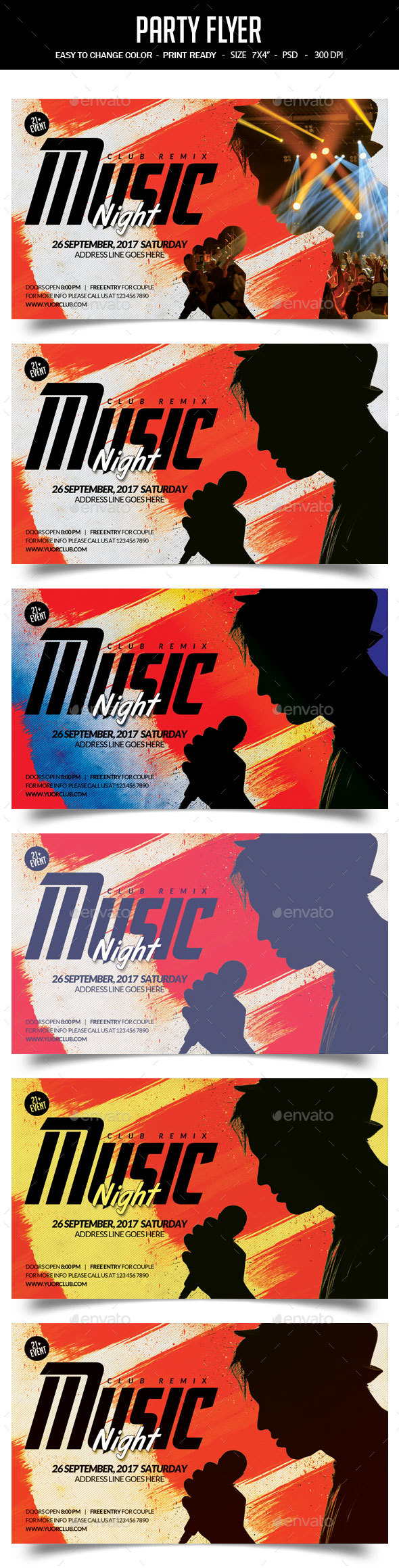 Party Flyer - Clubs & Parties Events