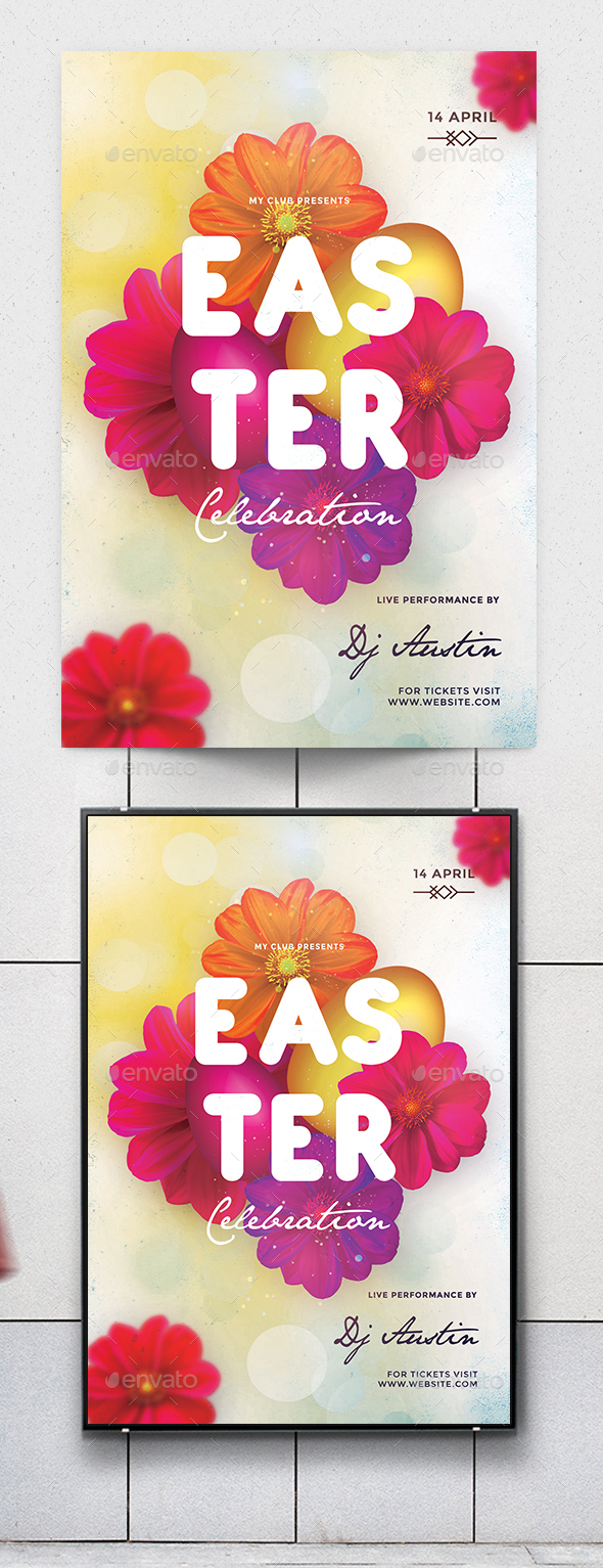 Easter Flyer - Clubs & Parties Events