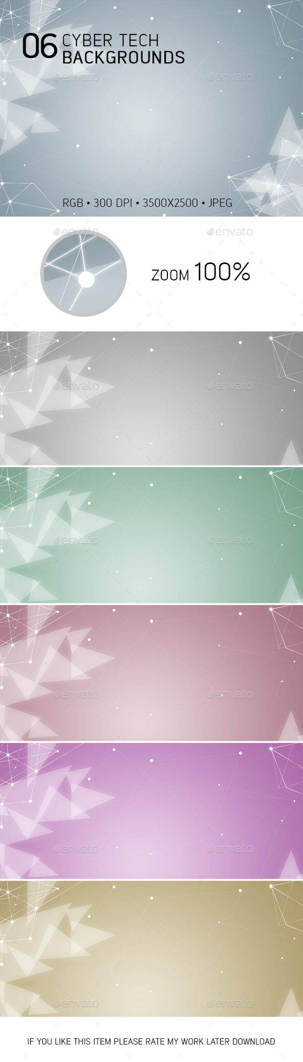 Cyber Tech Backgrounds - Abstract Backgrounds