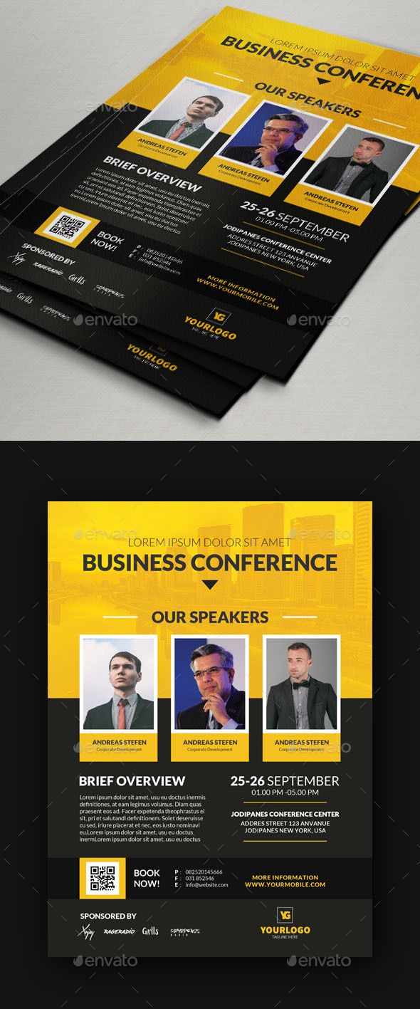 Conference Flyer V6 - Corporate Flyers