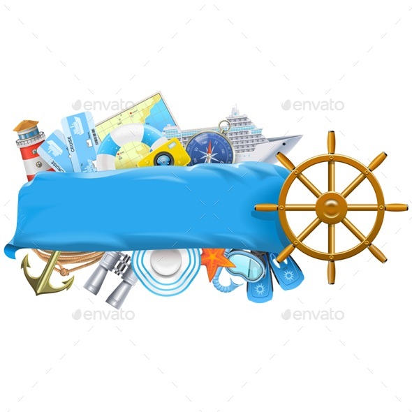 Cruise Banner - Travel Conceptual