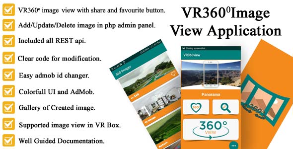 Android VR360view Application - CodeCanyon 19633154