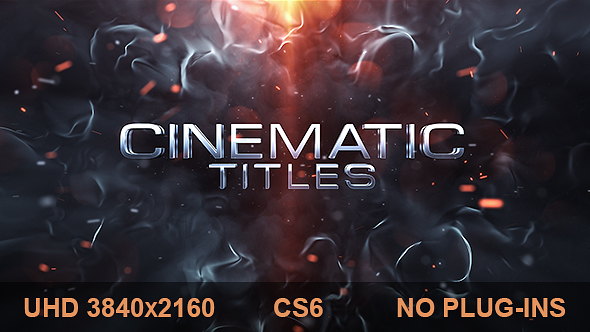 Cinematic Titles - VideoHive 19634339