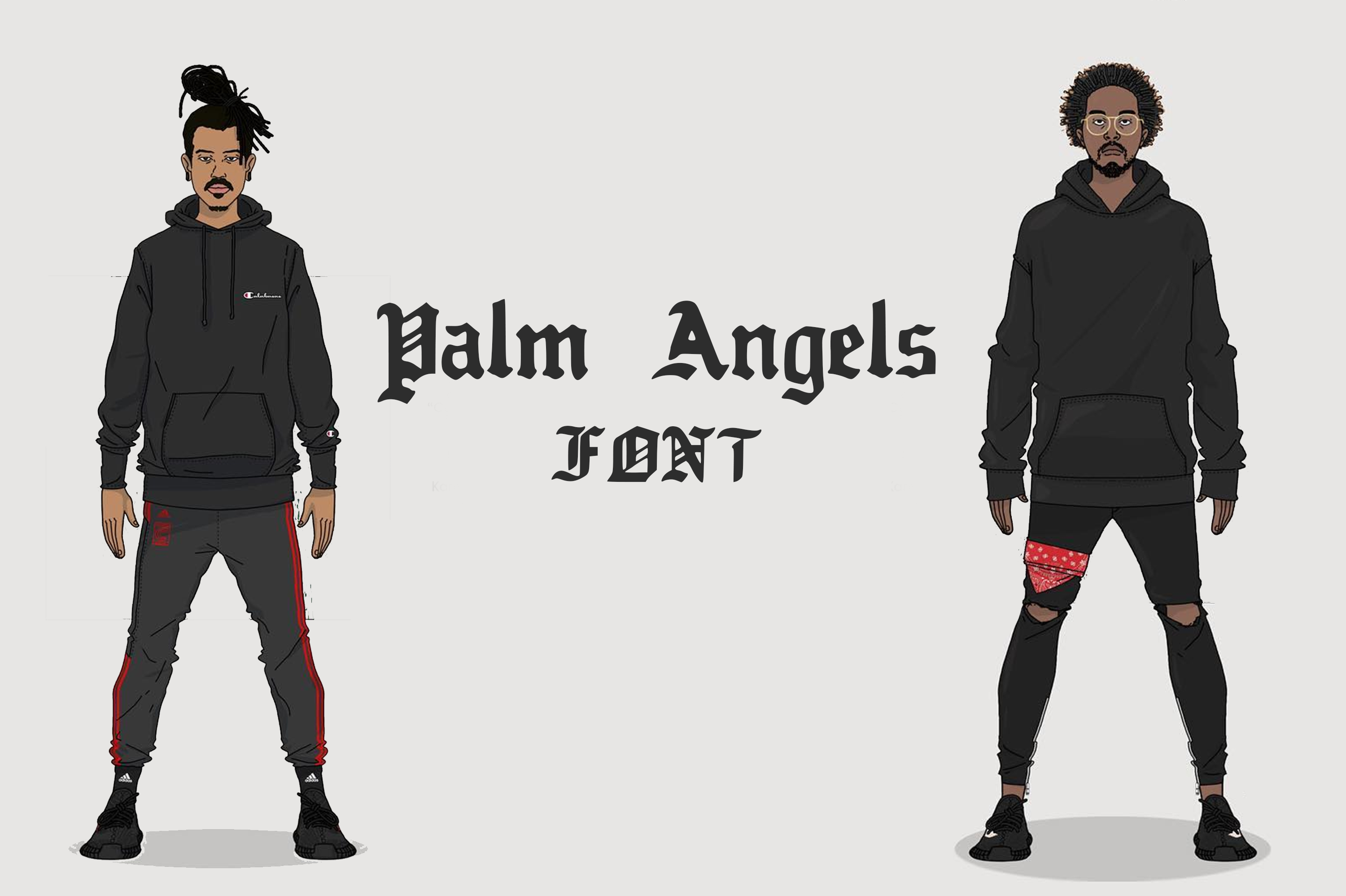 Palm Angels in Decorative Fonts - product preview 1