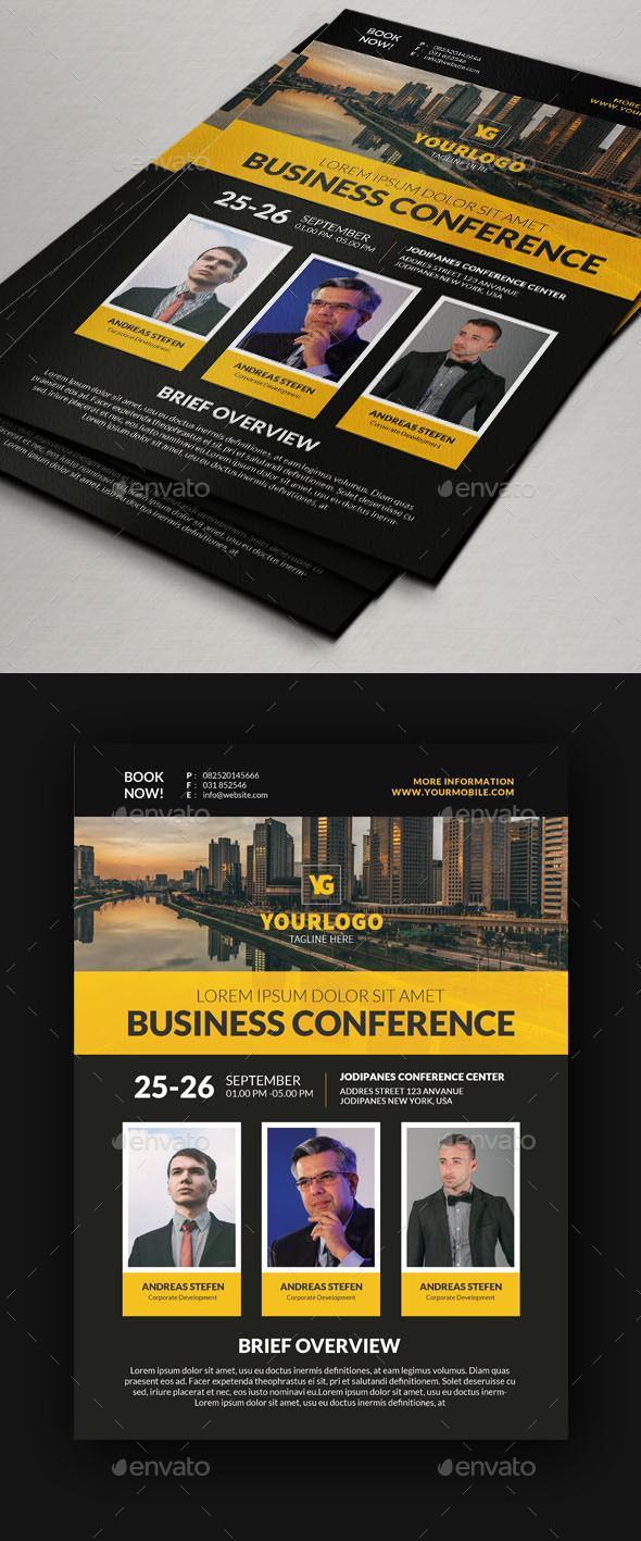 Conference Flyer V9 - Events Flyers
